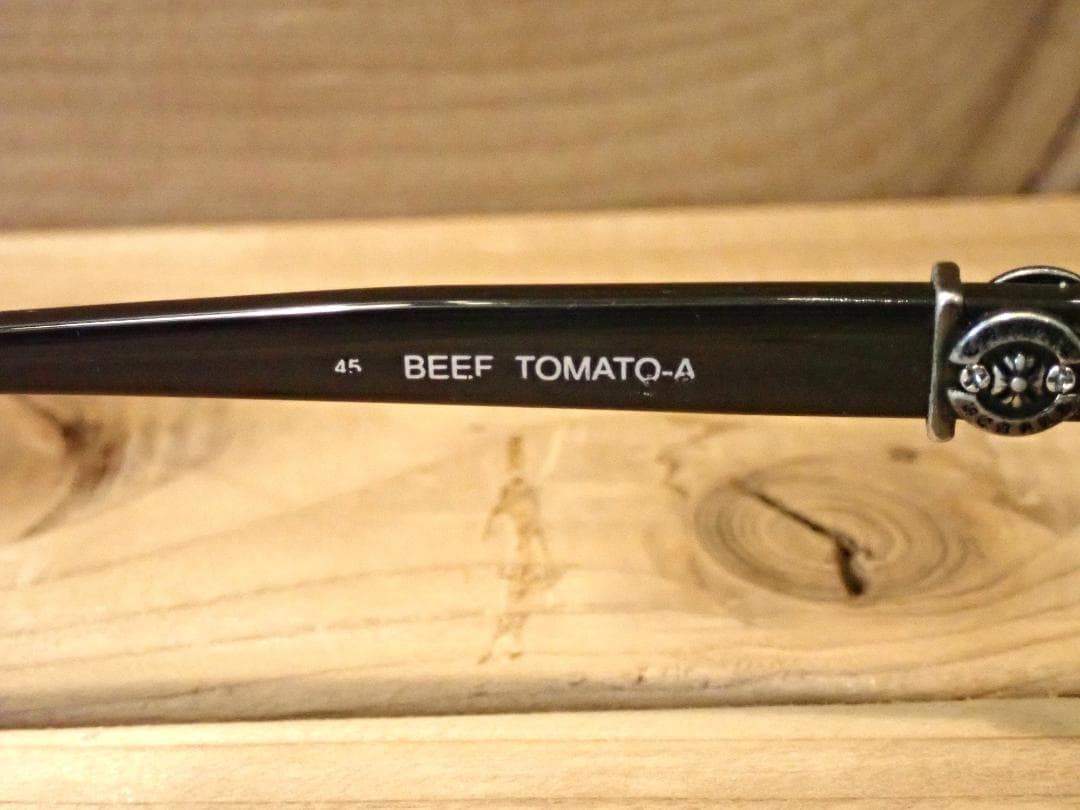 CHROME HEARTS BEEF TOMATO サングラス(度入り)メンズ