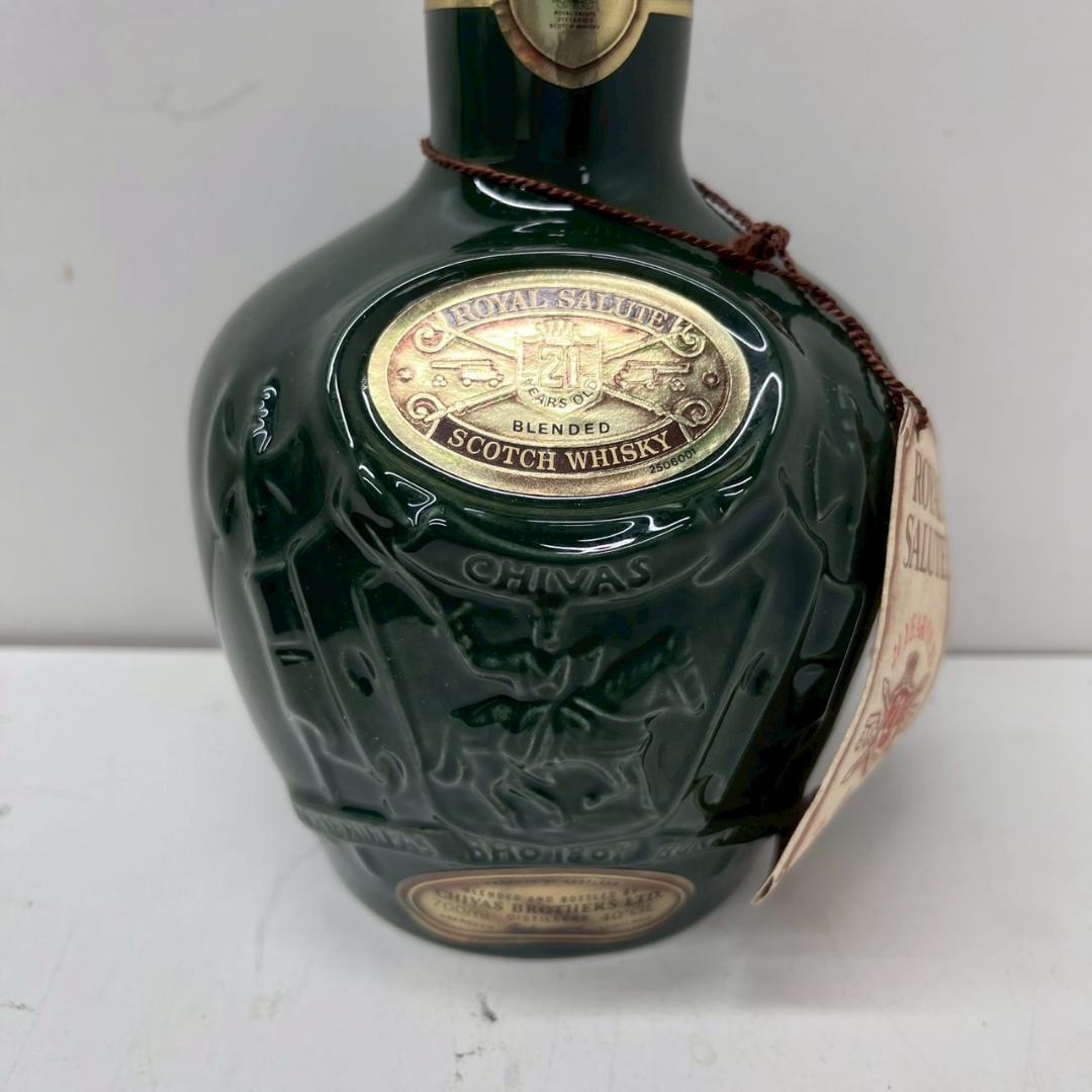 K◆ Salute 21年 ブレンデッドスコッチウイスキー 陶器ボトル