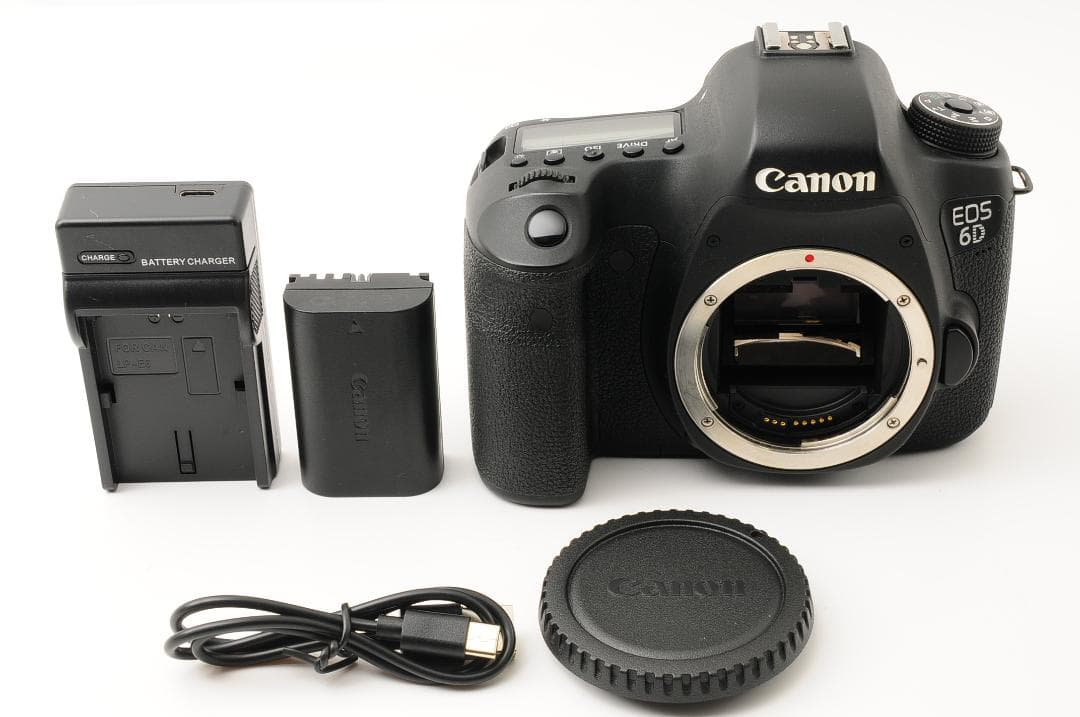 【美品】 キャノン Canon EOS 6D ボディ デジタル一眼レフ #329