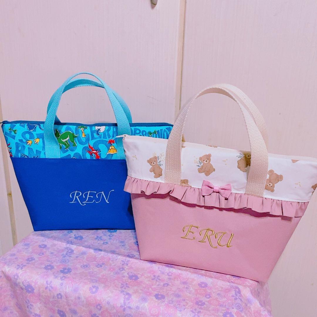 ハンドメイド 保冷保温対応 お弁当袋 保冷バッグ