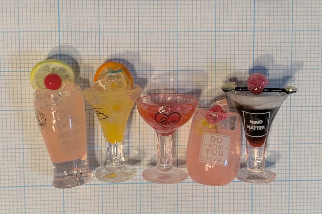 カワウソとーさん海辺のBARサンセットバレンタインカクテル5点セット
