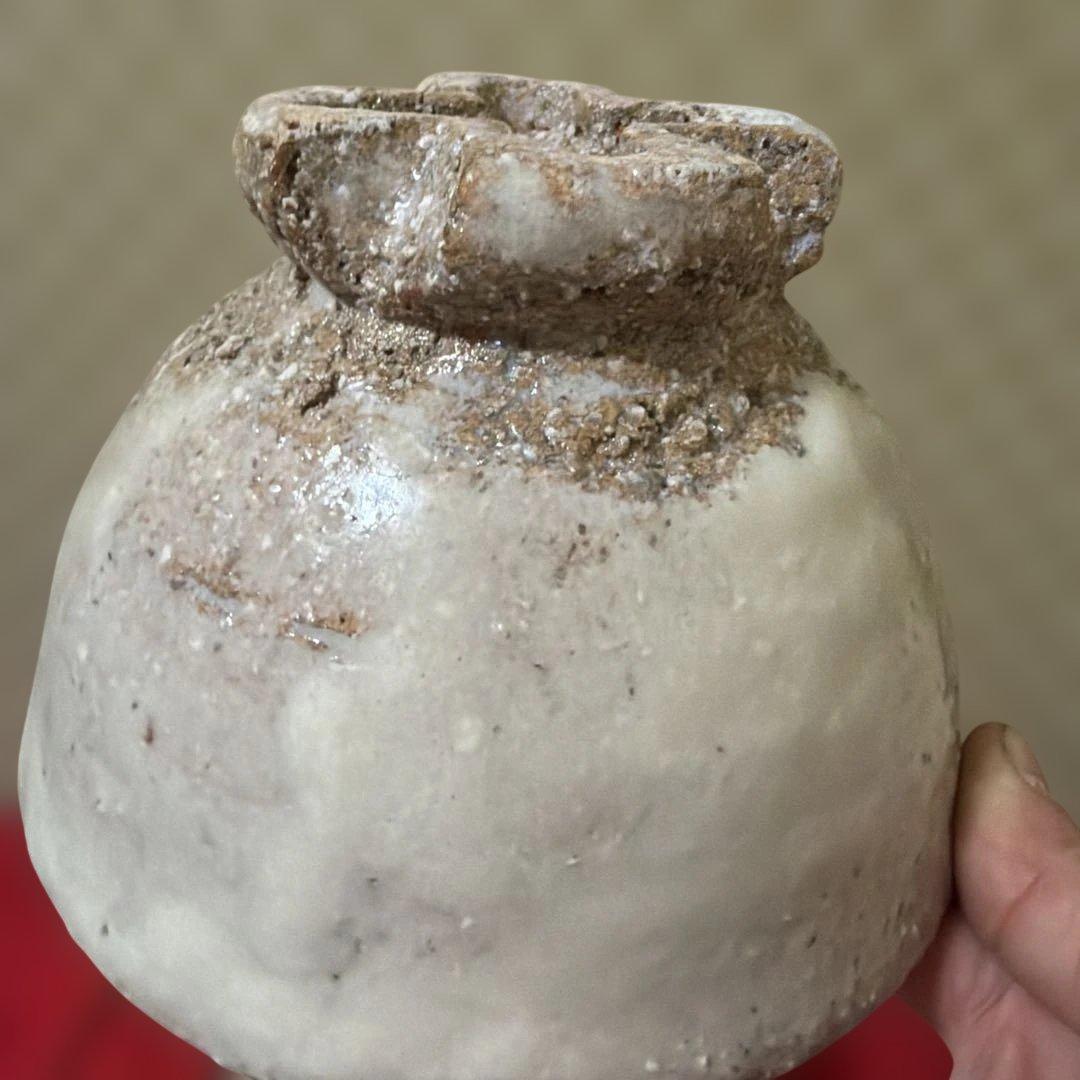 十字高台茶碗　赤瀬清泉　作　供箱　栞