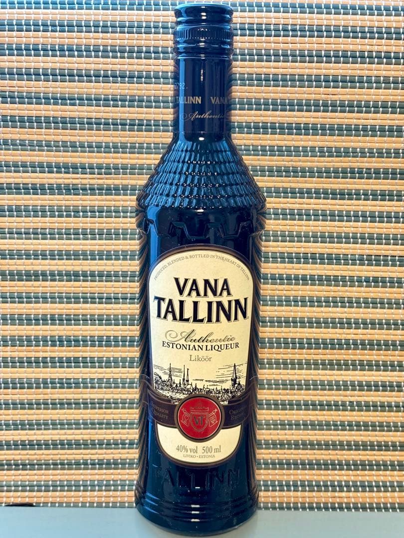 ⭐︎希少品⭐︎VANA TALLINN ヴァナタリン　エストニア リキュール　花見