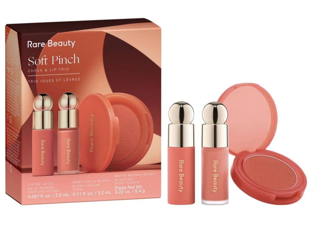 限定品 Rare Beauty チーク＆リップトリオ セット worth
