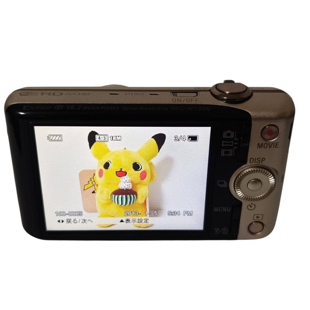 SONY Cyber-Shot DSC-WX200 コンパクトデジタルカメラ