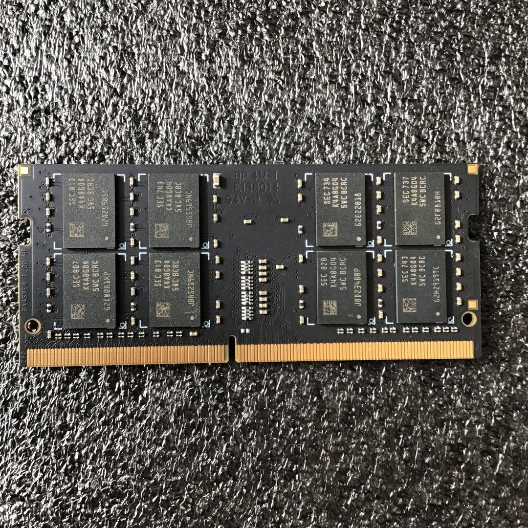 シリコンパワー ノートPC用メモリ DDR4-3200 CL22 16GB×1枚