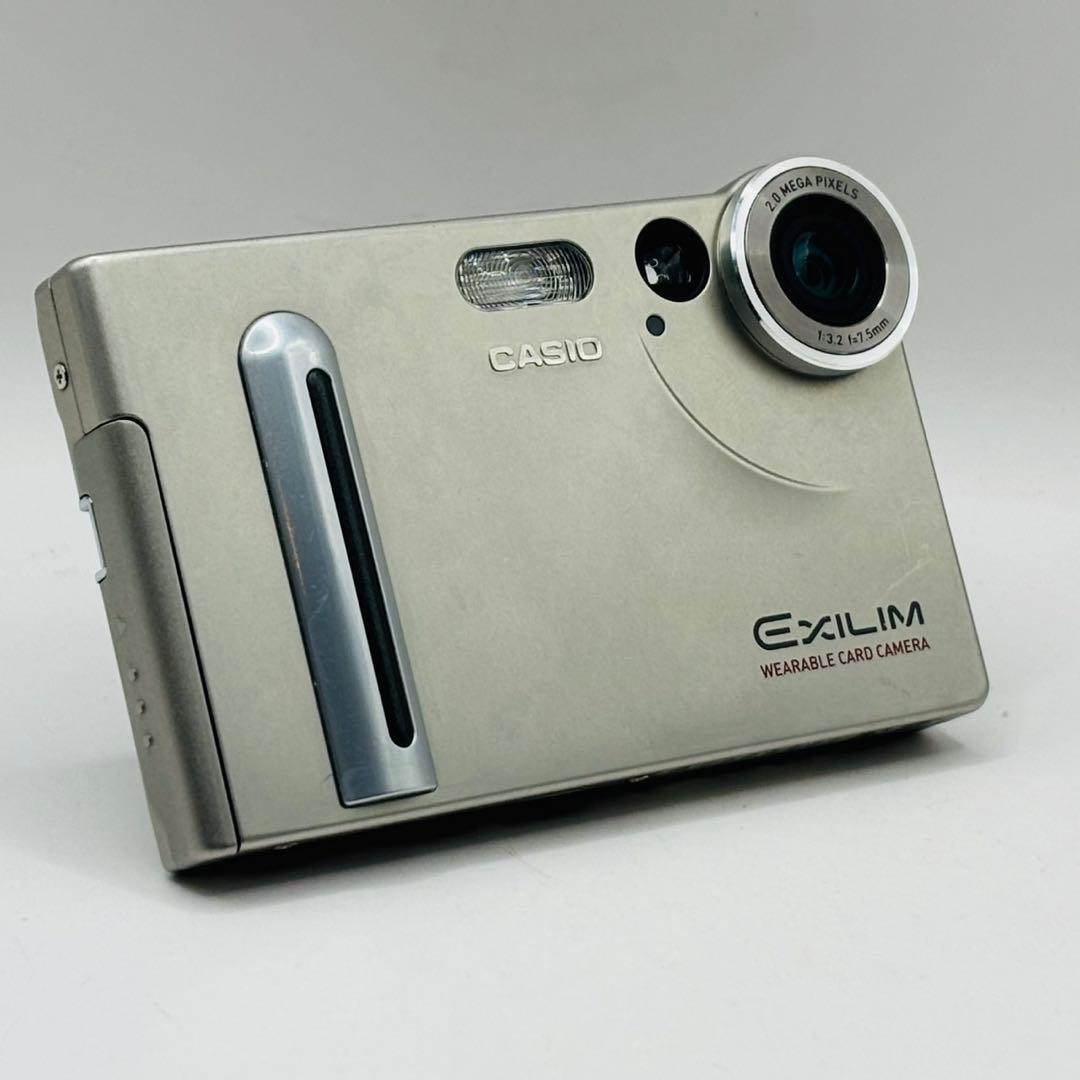 動作確認済 CASIO EXILIM EX-S2 ウェアラブルカードカメラ