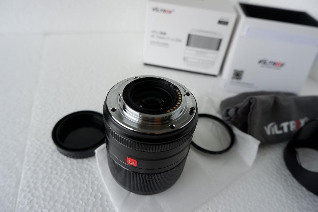 フジ Xマウント XF-23mm F1.4 VILTROX フィルタ付