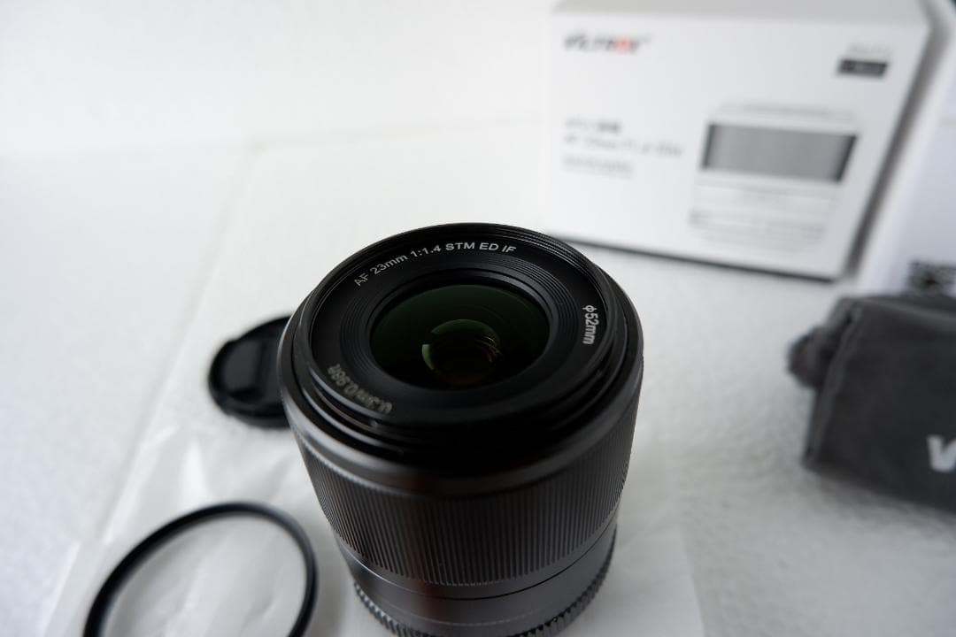フジ Xマウント XF-23mm F1.4 VILTROX フィルタ付