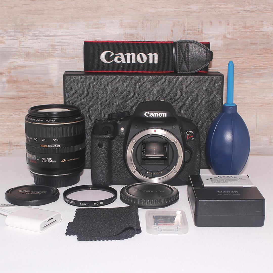 美品⭐️ Canon EOS Kiss x7i❤️標準レンズキット✨一眼レフ