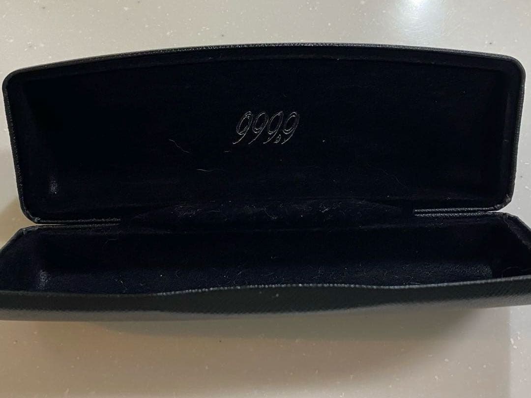 M-57ダークブラウンササ×ゴールド 999.9 フォーナインズ ケース付 美品