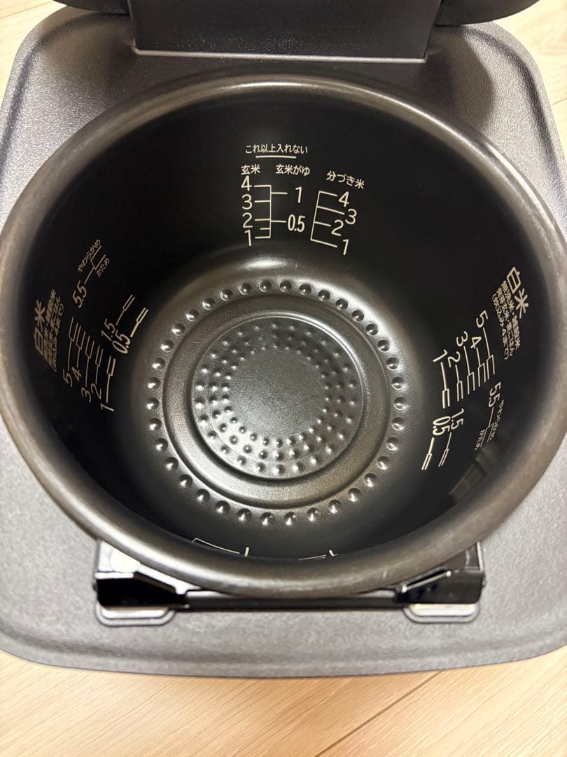 【25年12月購入】日立 ふっくら御前 RZ-W100GM K 漆黒 5.5合炊