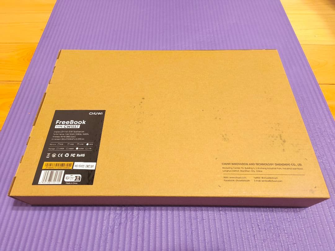 【新品未開封】CHUWI FreeBook N150 13.4インチ ノートPC