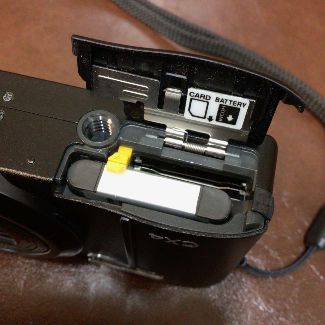 RICOH リコー CX4 コンパクトデジタルカメラ ブラック 動作確認済