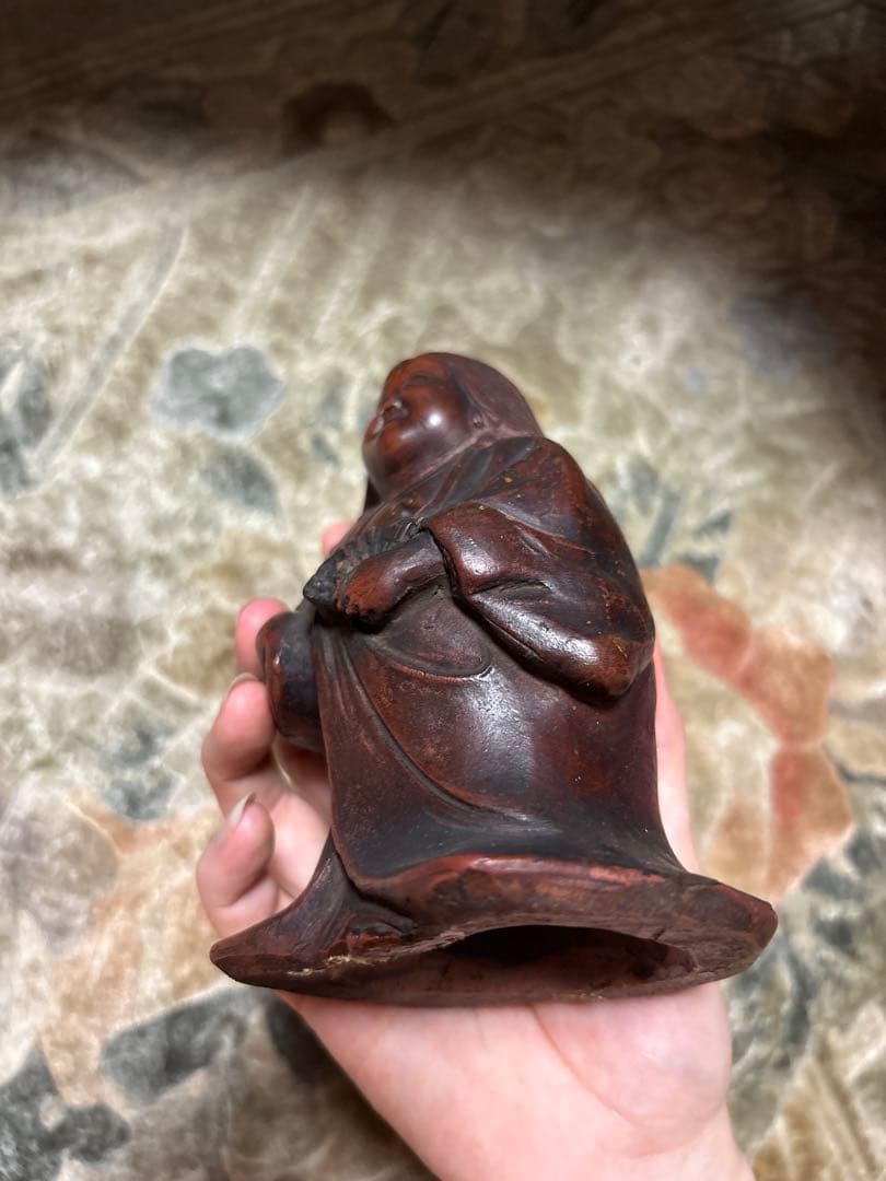 小さめサイズお多福 おたふく　置物