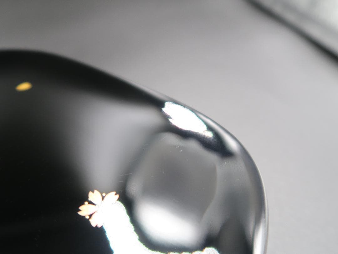 【輪島塗】銘々皿 流水雲錦金蒔絵 相上俊郎作 (号 寿峯) 天然木 五客揃 共箱