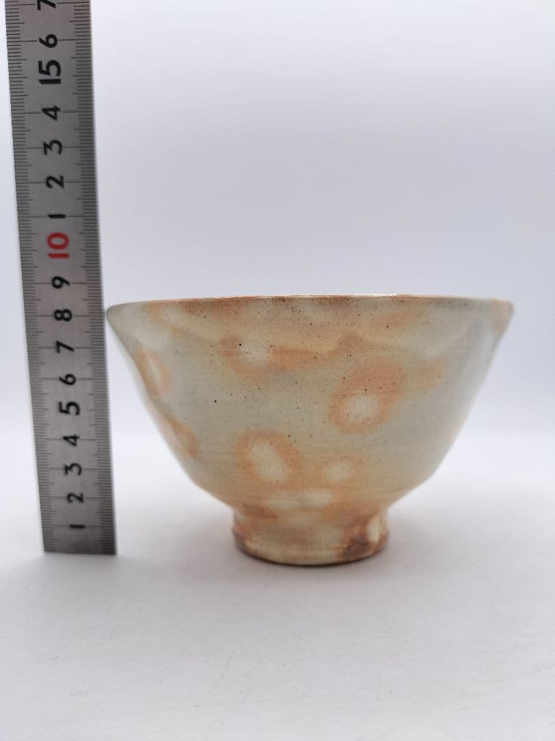 d189 萩茶碗 谷川省三 木箱 茶道具 古物