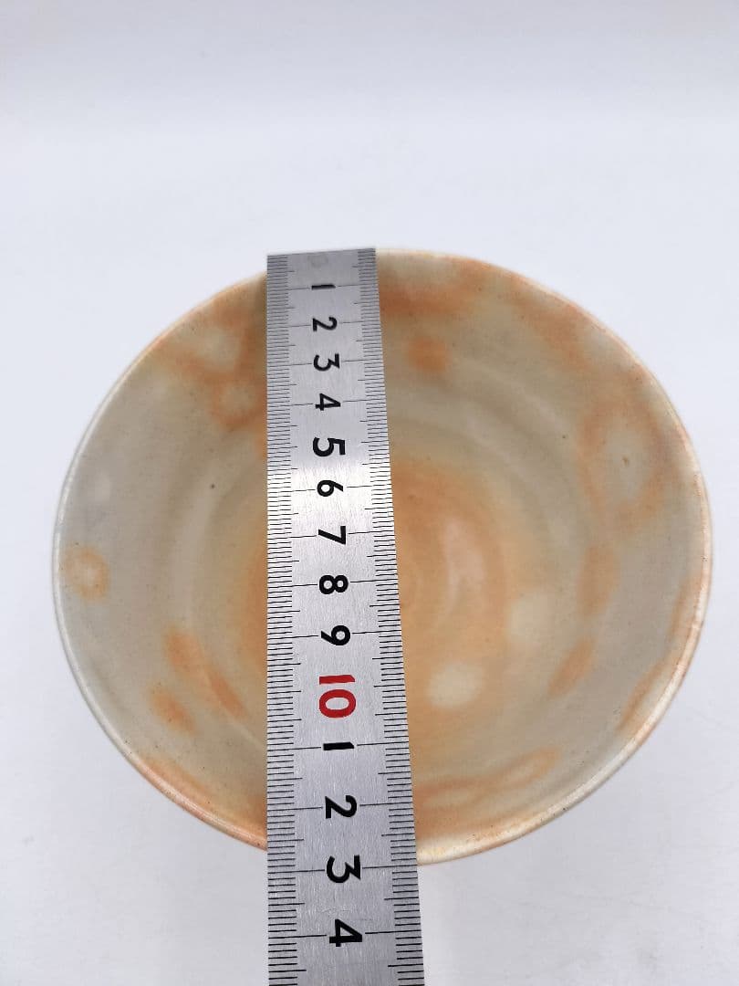 d189 萩茶碗 谷川省三 木箱 茶道具 古物