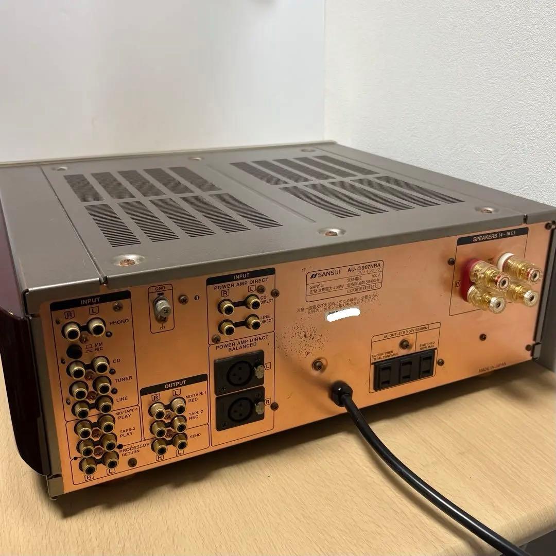 SANSUI AU-α907NRA プリメインアンプ サンスイ 名機 説明書付き