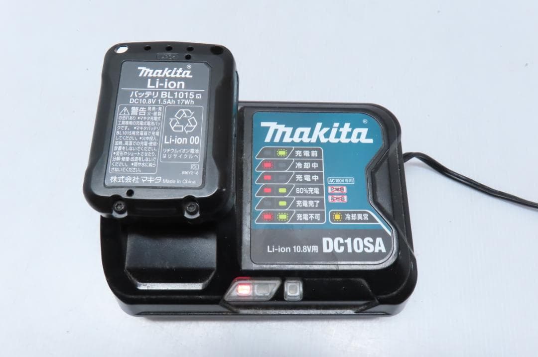 動作確認済 makita マキタ CL108FD 充電式クリーナー カプセル式