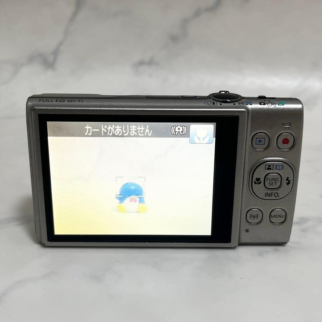 美品 Canon キャノン IXY650 シルバー コンパクトデジタルカメラ