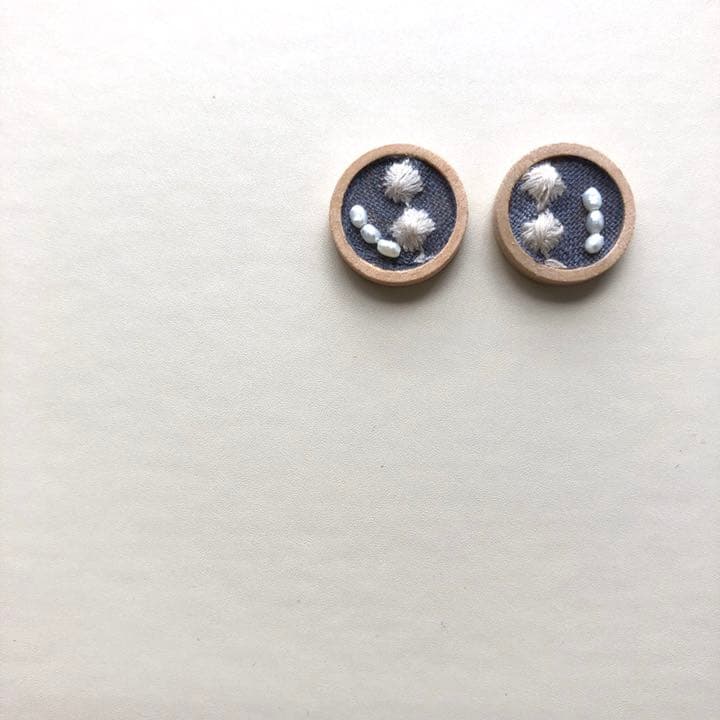㉜ミナペルホネン【tambourine】イヤリング⚘ピアス