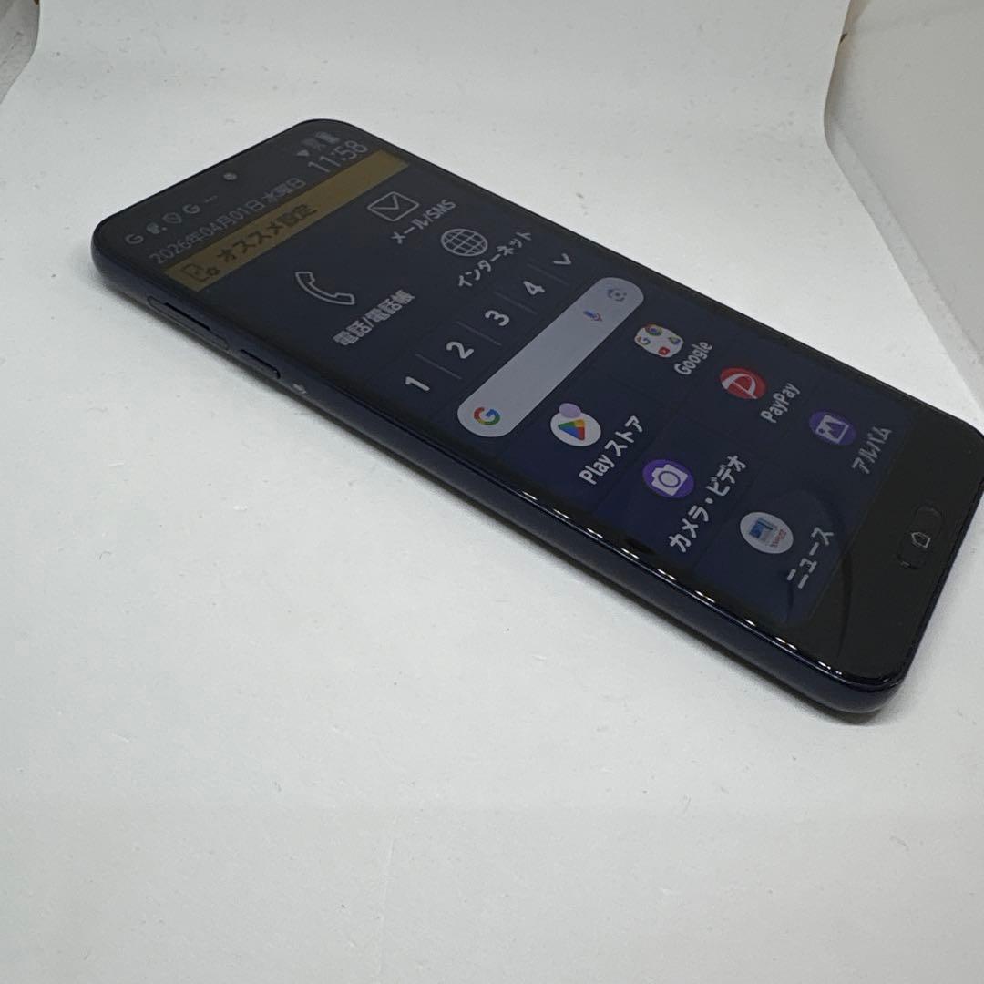 美品 Y!mobile らくらくスマートフォン a FCNT A401FC