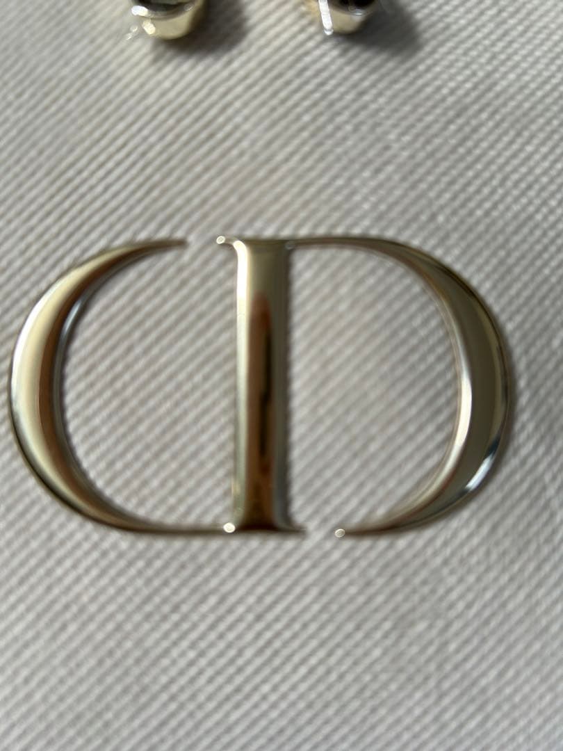 Dior ジッパー付き収納ボックス ホワイト　ミラー付き