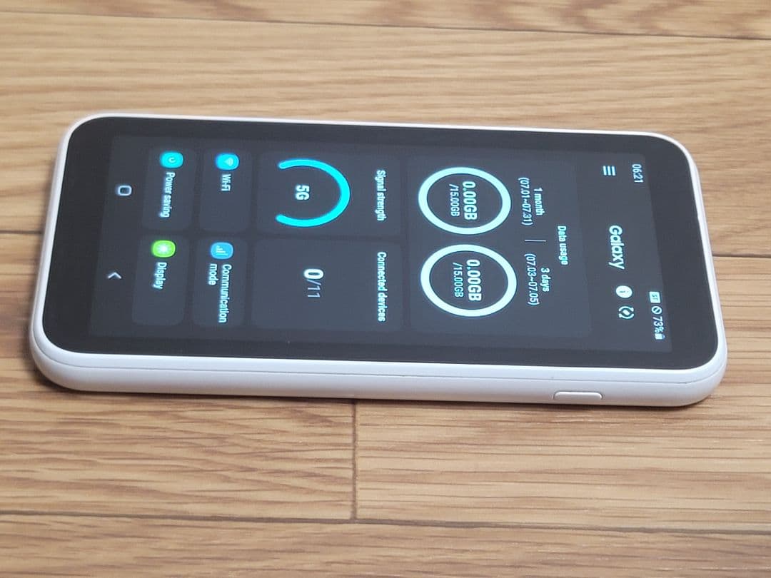 Galaxy 5G Mobile Wi-Fi SCR01 ポケット 動作確認済み