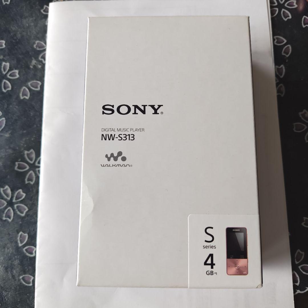 SONY NW-S313 デジタルオーディオプレーヤー ピンク