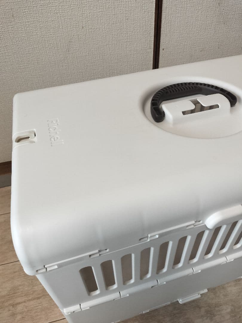 【美品　未使用】リッチェル　キャンピングキャリー　折りたたみ　Mサイズ