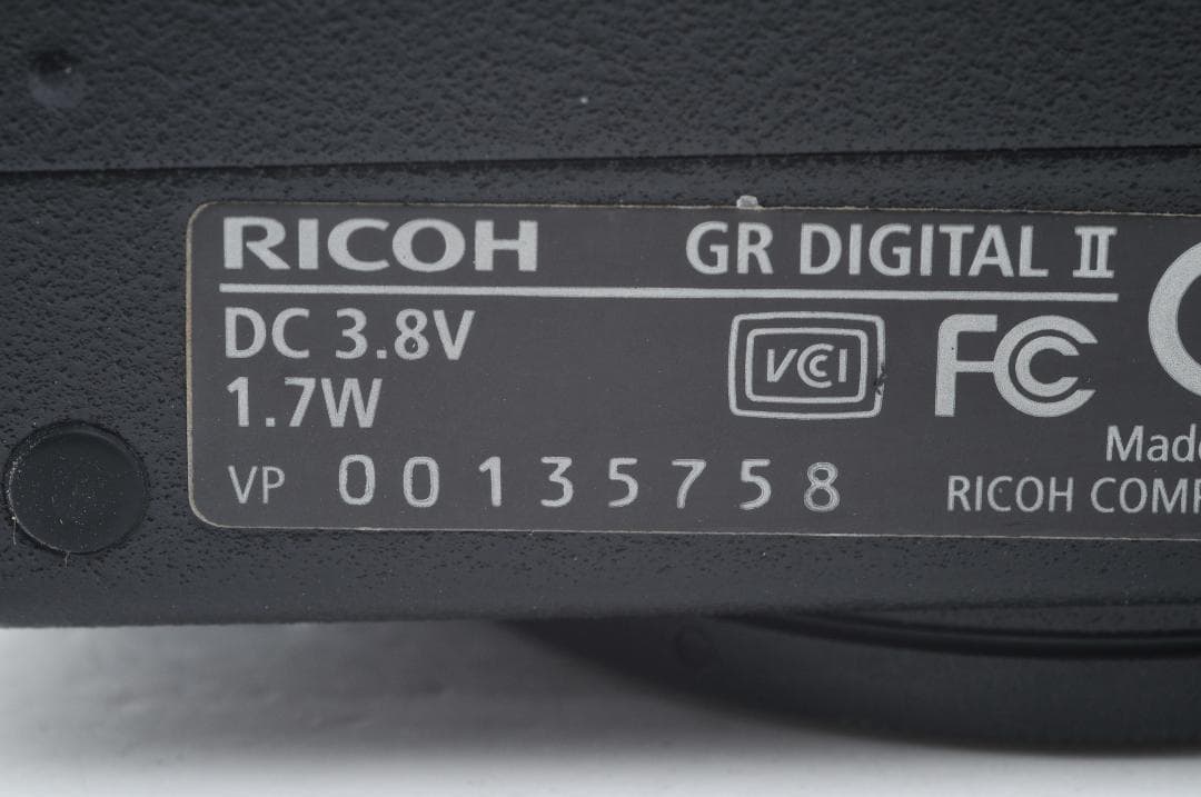 ■美品■ リコー RICOH GR DIGITALⅡ≪シャッター7000回≫