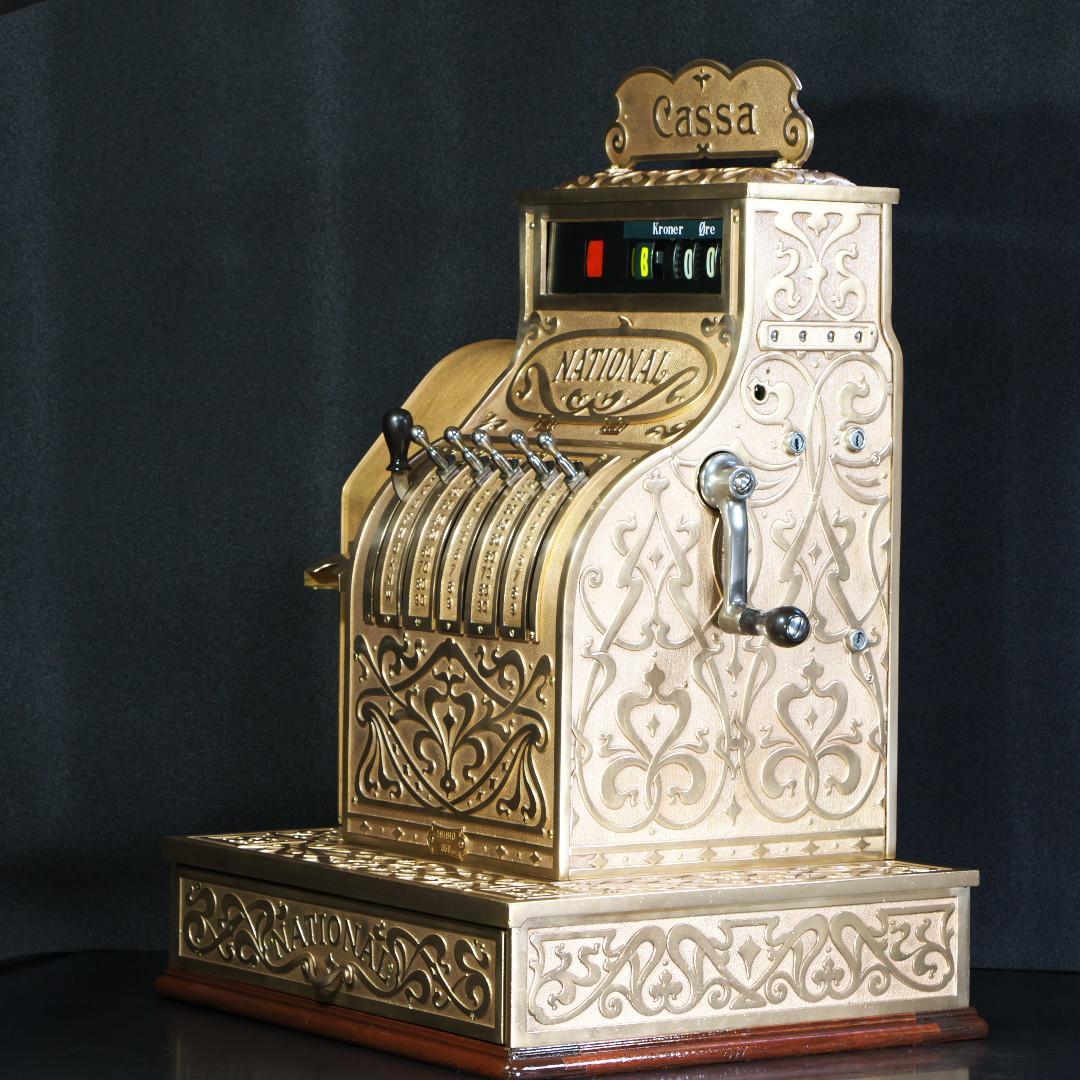 アンティークレジスター　National Cash register 657