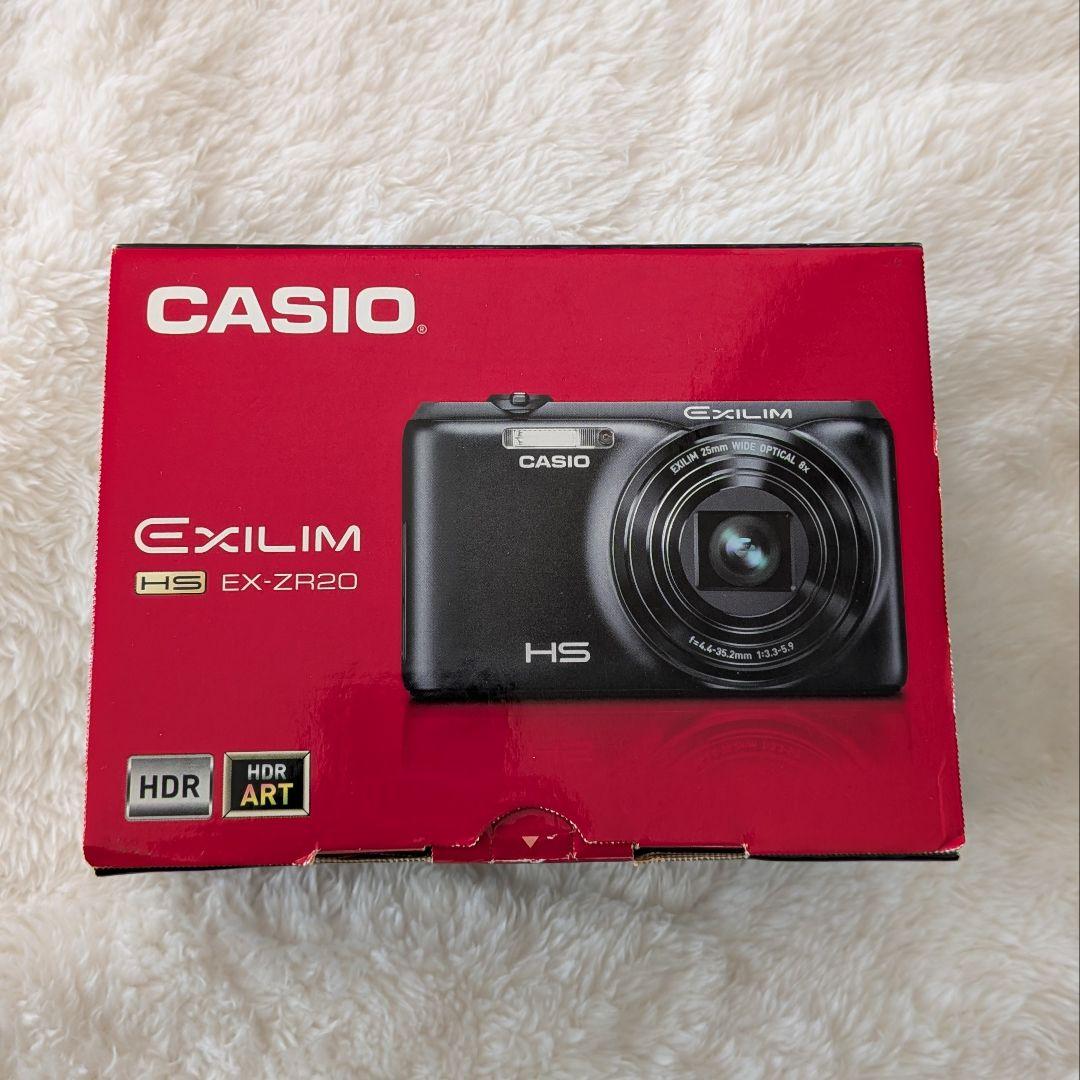 CASIO EXILIM EX-ZR20 紫 箱付 Y2K 動作OK