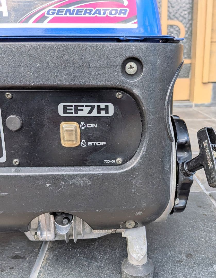 ヤマハ発電機 EF7H 60Hz　　 即購入OK