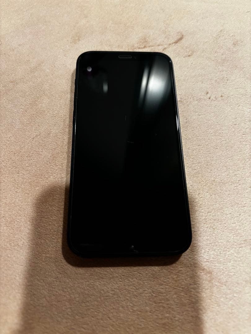 【美品】iPhone 12 mini 64GB ブラック SIMロック解除済み
