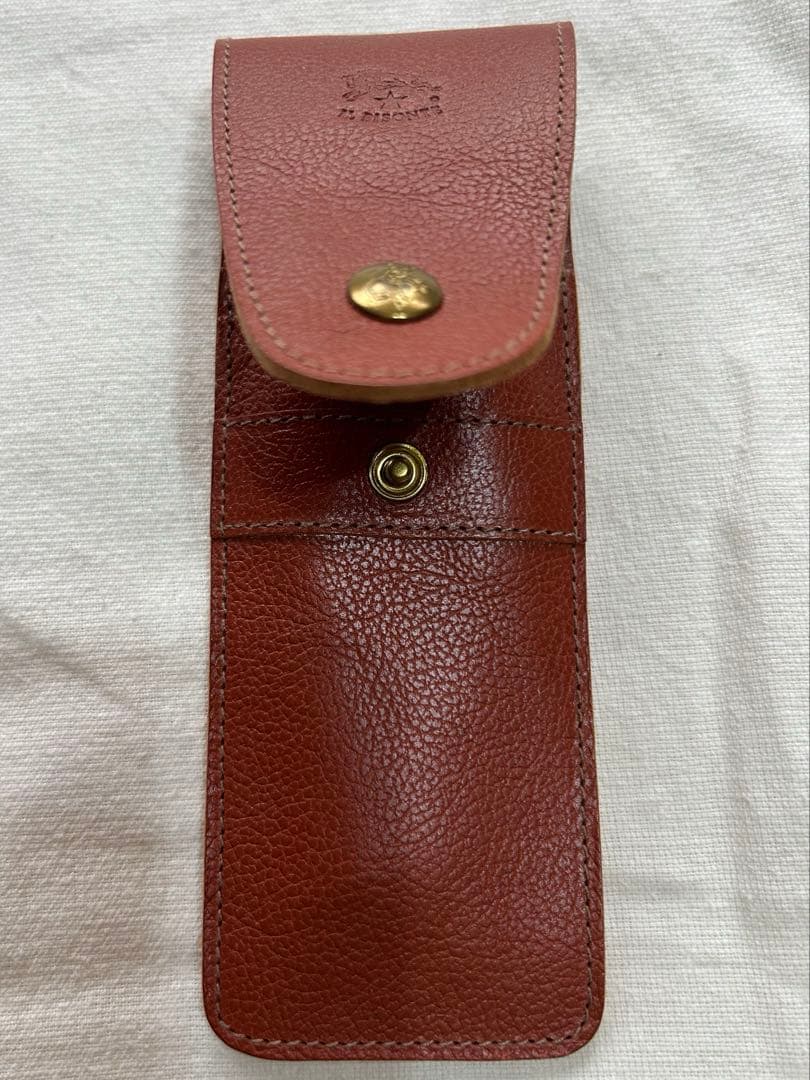 筆記具 IL BISONTE ORIGINAL LEATHER PEN CASE