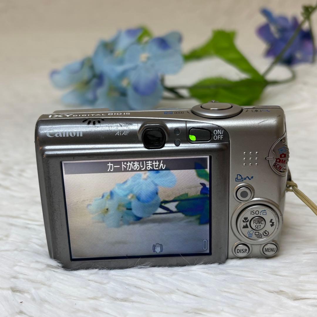 Canon カメラ　IXY 810IS PC1235 充電器 コンデジ　動作品