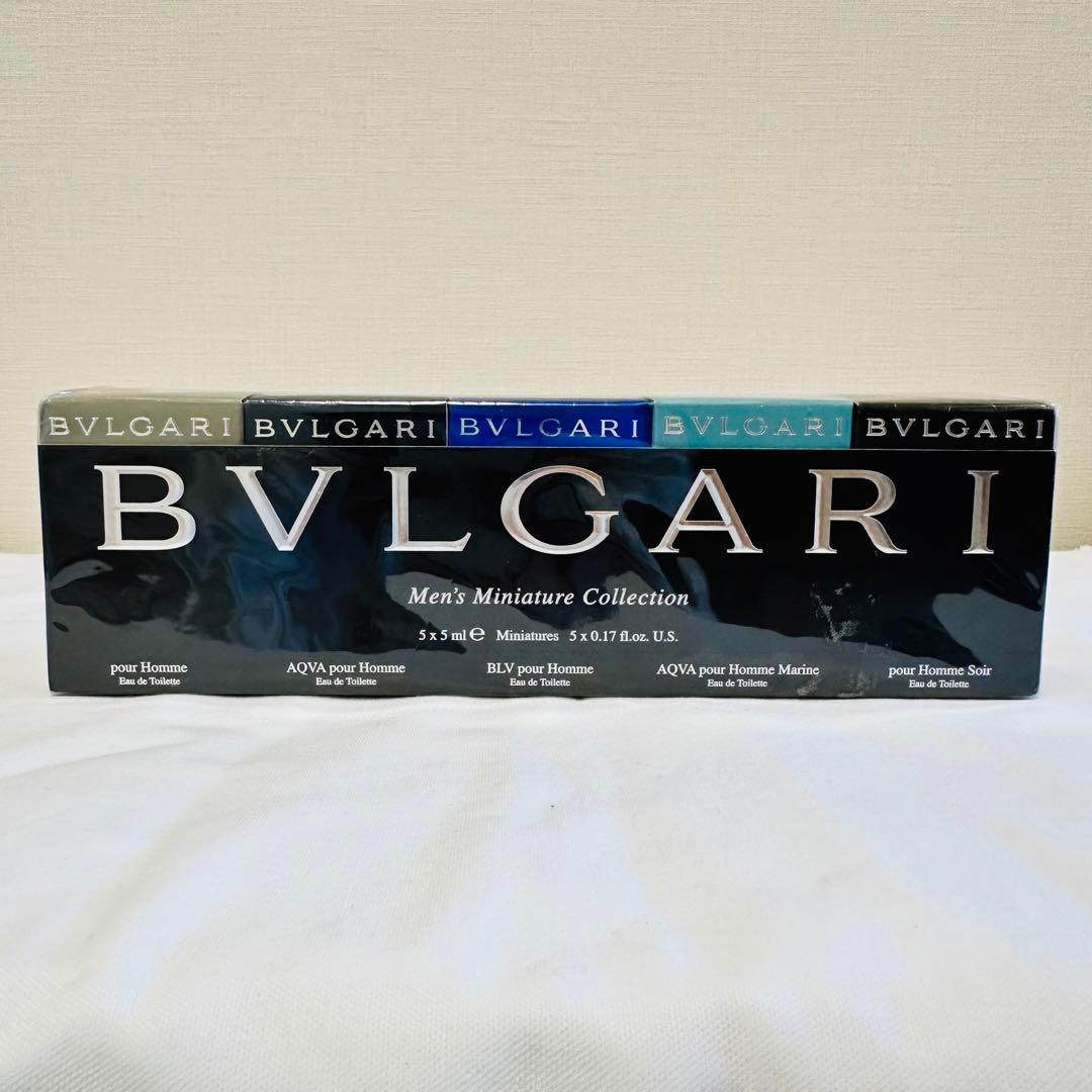 新品　BVLGARI ブルガリ トラベルコレクション ミニ香水 5本セット