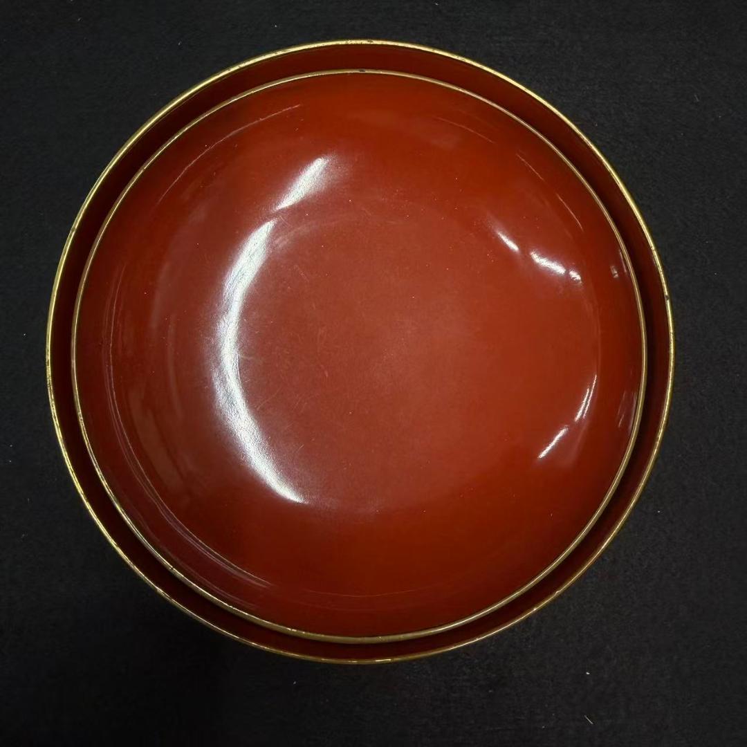 時代木製漆器 輪島塗 6客　懐石道具吸物 煮物