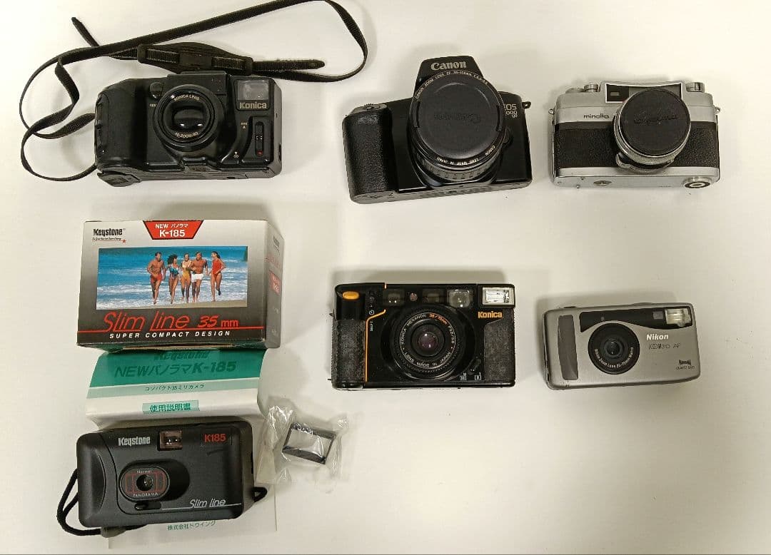 フィルムカメラ　ジャンク　まとめ