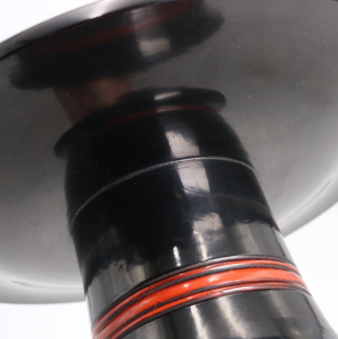 独楽菓子器 高杯 表千家十二代家元 惺斎書付　C749