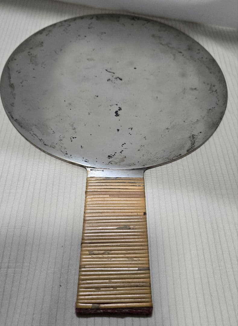 【江戸期・骨董】豪華銅鏡4枚セット 銘入り（和田伊賀守/河上山城守/西村豊後守）