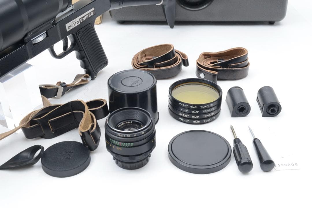 【希少な元箱付き フルセット】ZENIT フォトスナイパー フィルムカメラ 良品