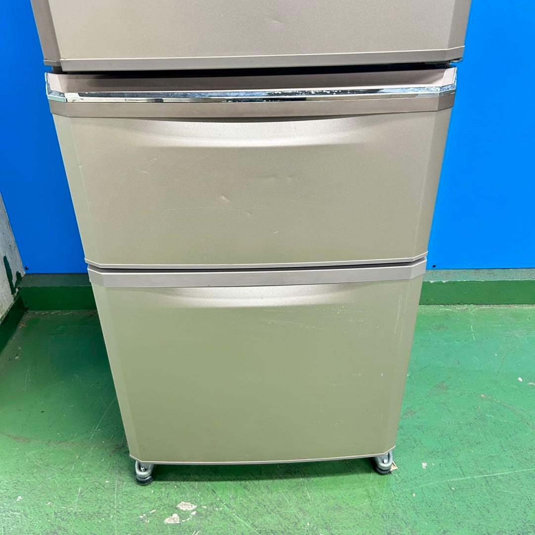 791 三菱　3ドア　大型　自動製氷機付き　極美品　冷蔵庫　運搬設置無料　格安