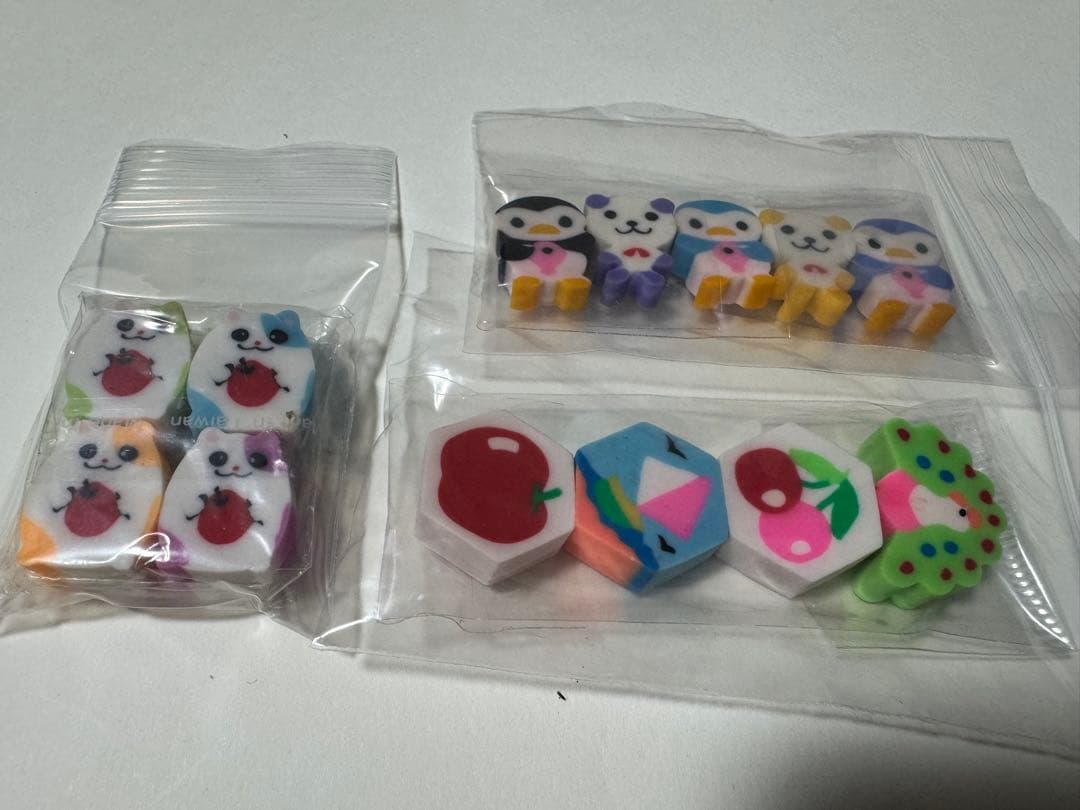 ダイカット消しゴムバラ売り