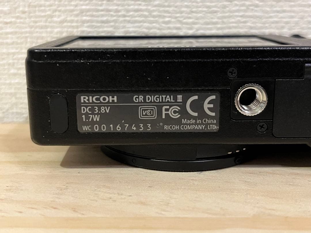 完動品 RICOH GR DIGITAL III デジカメ #26054