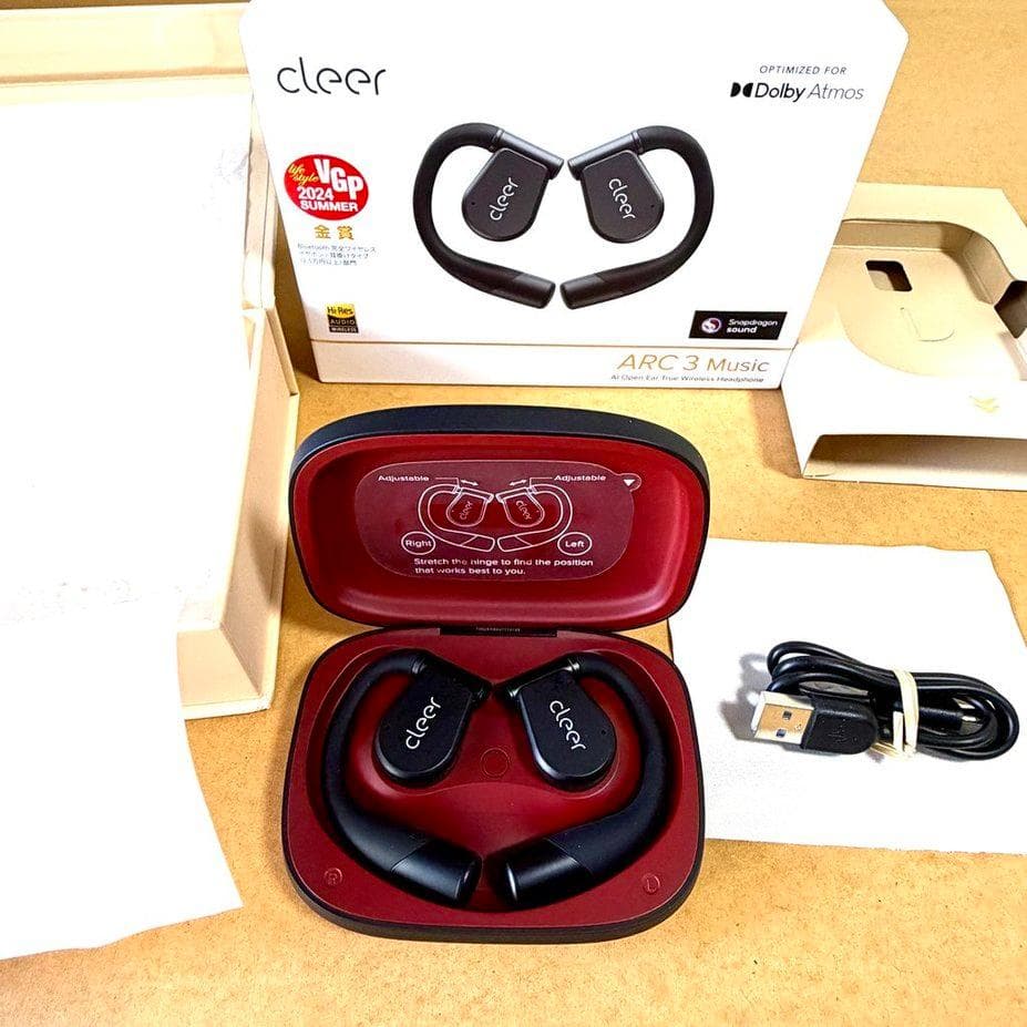 【美品・動作確認済み】Cleer ARC3 Music ワイヤレスイヤホン