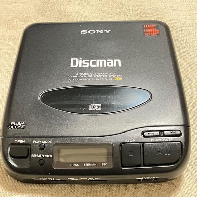 SONY Discman ポータブルCDプレーヤー D-33