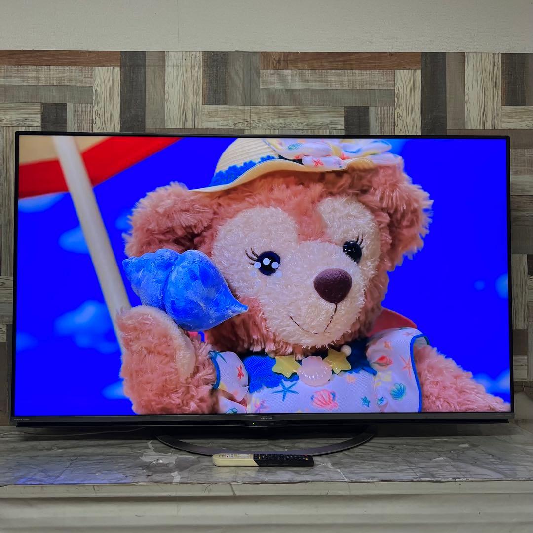 全国送料込❣️SHARP60型4k Android 液晶テレビ動画アプリ多数搭載